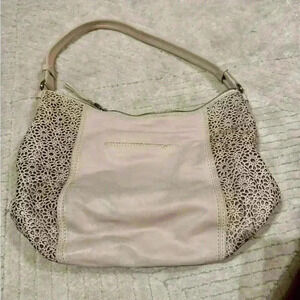 The SAK leather shoulder purse